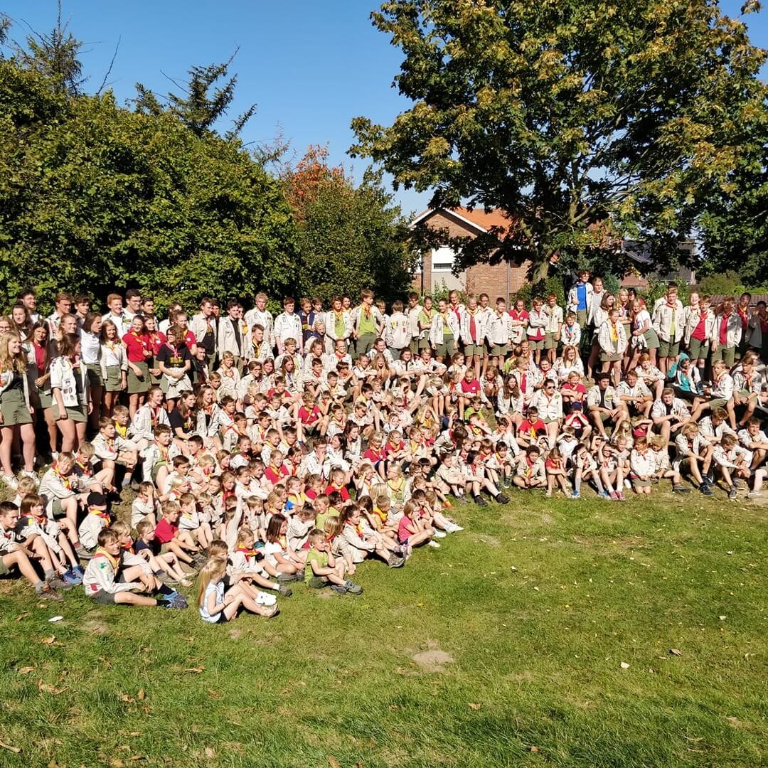 Groepsfoto Scouts Tielt